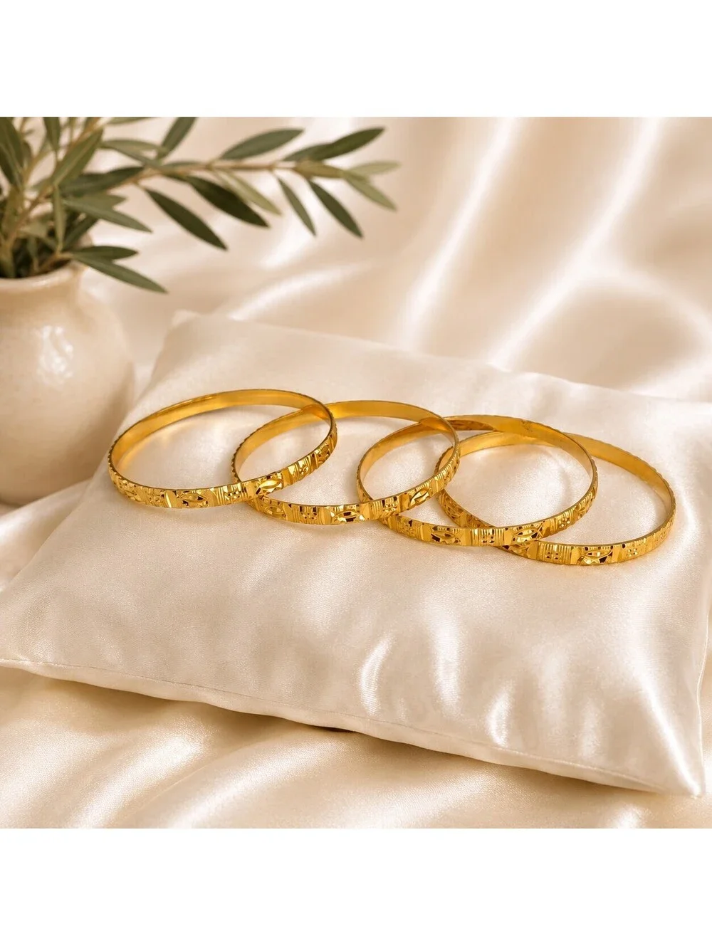 Gold Plated Bangles